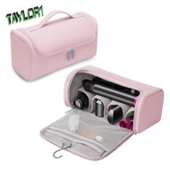 TAYLOR1 Curling Iron Storage Bag, Large Capacity Hideable Hanging Hook Hair Dryer Case, Lightweight Non-slip Portable Water proof Hair Curler Organizer Blow Dryer