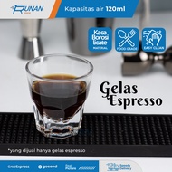 Coffee Glass - Coffee Glass - 120ml Aesthetic Cafe Glass - Aesthetic Glass - Unique Glass - Espresso - Wine Glass