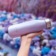 01LIV x wbottle 500ml不銹鋼雙層真空茶滤防漏保溫瓶環保杯紫色