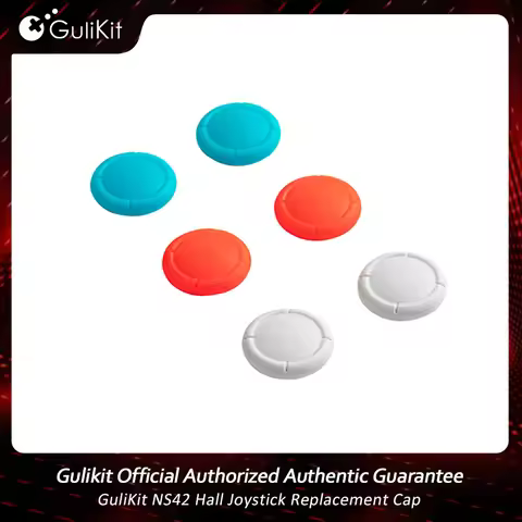 GuliKit NS42 Hall Joystick Replacement Cap for JOY-CON Replace Shell Cmpatible with GuliKit Hall joy
