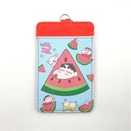 Crayon Shinchan Shin Chan Shiro Watermelon Ezlink Card Holder with Keyring