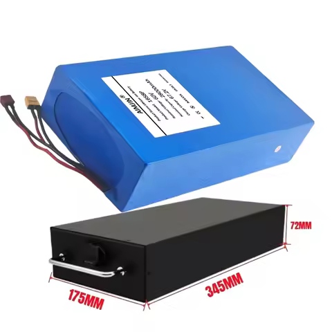 lithium 60V 28Ah 18650 16S8P battery pack, battery 3000W high power rechargeable battery + 67.2V cha