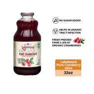 Lakewood Organic PURE Cranberry (Gluten Free)有机蔓越莓汁 946ml