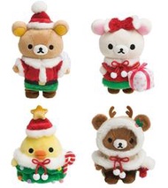 【懶熊部屋】Rilakkuma 日本正版 拉拉熊 懶懶熊 白熊 小雞 蜜茶熊 2017年 聖誕節系列 聖誕樹 玩偶 娃娃