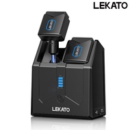 LEKATO JW-06 5.8GHz Wireless Guitar System with Charging Box 4 Channel for Electric Guitar Bass