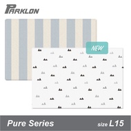 Parklon Bumper Playmat PURE Blanco Blue Stripe (size L15)