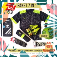11.11 SALE CLASIC CASUAL // Sepatubola Paket hemat  7 set  terlengkap fullset DENGAN BOLA KWALITAS S
