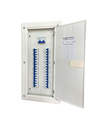 Panel Board 125A 2 Pole Miniature Circuit Breaker Main ( Royu) with 16 Branches 2pole Miniature Circ