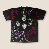 เสื้อวงKISS สไตล์วินเทจ สกรีนทั้งตัว OVP