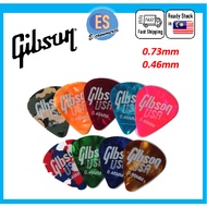 Gibson Guitar Pick Plectrum Pemetik Gitar Matte ABS Picks Electric Smooth Accessories