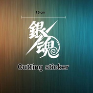 Stickers Japanese/Aksara Japanese script cutting stickers / for laptops, bicycles, motorbikes, cars,