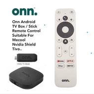 High Quality Onn Android TV  / Stick Remote Control Suitable For Mecool Nvidia Shield Tivo..