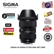 Sigma 24-35mm f/2 DG HSM art lens original for canon Nikon