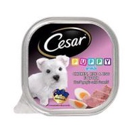 อาหารเปียกสุนัข CESAR PUPPY CHICKEN, EGG & RICE 100 ก. (1203110)