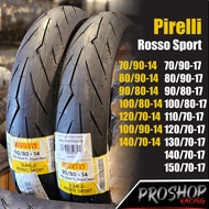 ยาง Pirelli Rosso Sport สำหรับ Click 125i , Scoopy I PCX ขอบ 14