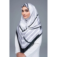 RR Contour Scarf Satin in Black New Ready stock by Rizman Ruzaini