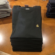 Brooks Brothers Broo Booker Brothers เสื้อยืดคอกลมแขนสั้นสำหรับผู้ชาย