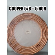 [ DAIKIN DEWPOINT WITH SIRIM ] COPPER TUBE PIPE COIL AIRCOND 5/8 5HUN 0.61mm PAIP EKON TEMBAGA PENYA