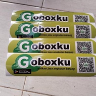 Stiker GOBOXKU 10 x 40