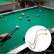 [FigatiaMY] 2x Snooker Billiard Table Board Cue Hooks for Snooker Table Community Center D