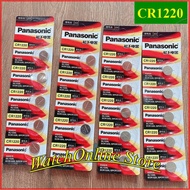 Panasonic CR1220 3V Lithium Button Cell Battery