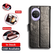 Classic Leather For Huawei Nova 15 PSN-AL00 Wallet Vintage Folio Case Flip Cover Magnetic Closure Ki