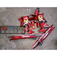 125ZR red Marroon movistar