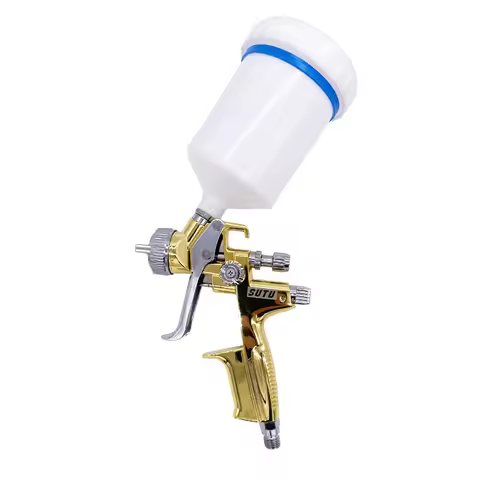 SUTU Spray Guns VIP 1.3MM Nozzle Paint Spray Gun High Atomization Air Tools Car/Furniture Oil Paint 