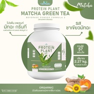 WISAMIN Plant Protein Formula 2 Matcha Flavor | 2.27 kg (5LB) | Halal Certified | Organic | Vegan | 