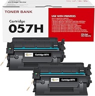 Toner Bank Compatible Toner Cartridge Replacement for Canon 057H 057 CRG-057 for ImageCLASS MF445dw 