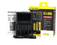 เครื่องชาร์จถ่านอัจฉริยะ Nitecore SC4 ของแท้ ชาร์จไวสุด 3A