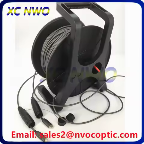 8K HDMI Male to HDMI-M Protector 48Gbps 100M/120M/150M/200M TPU Durability Armored Hybrid Fiber Cabl
