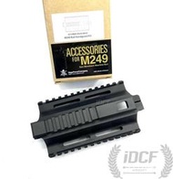 【IDCF】VFC M249 GBBR 瓦斯機槍 專用 戰術下軌道 魚骨護木 24168-1
