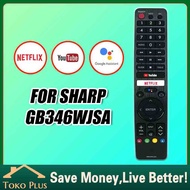 REMOT REMOTE TV SHARP ANDROID GB326WJSA