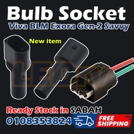 T10 HEADLAMP BULB HOLDER SOCKET for PROTON PERSONA GEN-2 SAVVY SAGA BLM EXORA VIVA 1PIECE