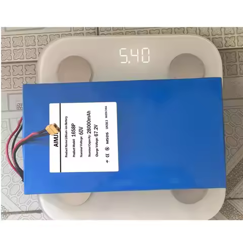 28000mAh 60V 18650 16S8P lithium battery pack, battery 3000W high power rechargeable battery + 67.2V