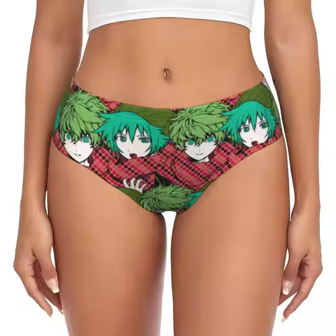 Shin Tsukimi Your Turn To Die Hat Brief Panties Womens Breathable YTTD Game Anime Underwear Valentin