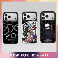 CASETY Jujutsu Kaisen Magnetic Case For iPhone 17 Air 17Pro 16 15 14 13 Plus Pro Max Hard Mirror Bac