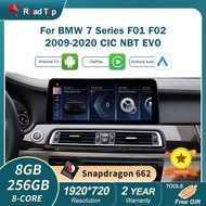 Snapdragon 662 HD Android 13 CarPlay Display for BMW 7 Series F01 F02 2009-2020 with GPS Navigation 