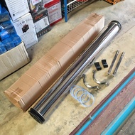 กระบอกไส้กรอง RO 4040 Vessel Membrane กระบอกเวสเซล 4040 (4"x40")Housing Stainless พร้อมอุปกรณ์