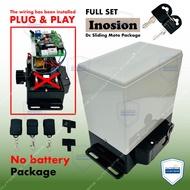 AA MATIC ( Inosion ) DC Sliding (Built-in) （ 2CH 433Mhz DC777 ) Autogate Set for 500kg Gate - Full S