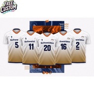 【Free Custom Name & Number】Haikyuu Schweiden Adlers Promo Price Full Sublimation Jersey