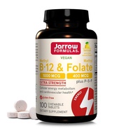 JARROW Vit.B12 Lemon Food & Folate