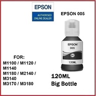 EPSON 005 BLACK INK FOR M1100 / M1120 / M1140 / M1180 / M2140 / M3140 / M3170 ORIGINAL REFILL INK