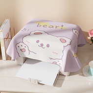 【SARA】Cute Cartoon Printer Dust Cover Cloth for Lenovo Brother Copier Fax Machine Universal Cover Cu