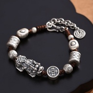 999Pure Silver Pi Xiu Bracelet