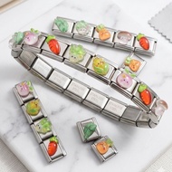Italian Bracelet Cute 1 set includes 3D Italian bracelet