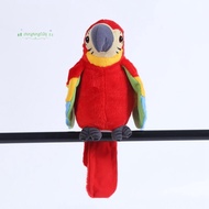 Talking Parrot Talking Parrot Plush Toy Electronic Bird Pet Talking Plush Parrot for Kids Early Educ