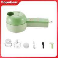 Electric Garlic Masher Handheld Vegetable Slicer Rechargeable Food Chopper Meat Grinder Machine Vers