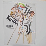 Topper Bola Persib - topper barcelona juventus manchester united Topper kue kertas ulang tahun